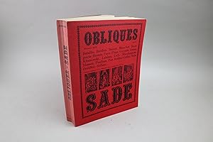 SADE. Obliques, numéro 12-13 dirigé par Michel CAMUS.