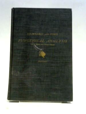 Immagine del venditore per Elements of the Theory of Functions & Functional Analysis: 001 venduto da World of Rare Books