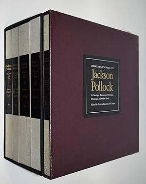 Seller image for Jackson Pollock. A catalogue raisonn of paintings, drawings and other works. Volume 1: Paintings, 1930-1947. Catalogue No 1-185. - Volume 2: Paintings, 1948-1955. Catalogue No 1948-1955. - Volume 3: Drawings, 1930-1956. Catalogue No 383-915. - Volume 4: Other Works, 1930-1956. Catalogue No 916-1096 . - Supplement Number One. for sale by Antiquariat Haufe & Lutz