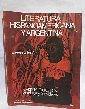 Seller image for Literatura Hispanoamricana y Argentina for sale by Libros de Ultramar Alicante