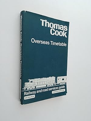 Thomas Cook Overseas Timetable: Railway and Road Services Guide (September - October 1986)