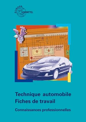 Technique automobile Fiches de travail, Connaissances professionnelles