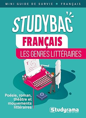 Image du vendeur pour Franais : les genres littraires: Posie roman et rcit thtre et littrature d'ides mis en vente par Dmons et Merveilles