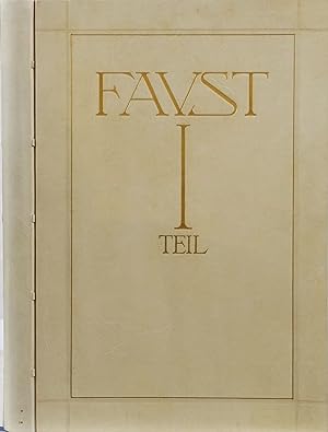 Faust. Eine Tragödie. Druck der Originalhandschrift von Johannes Holtz.