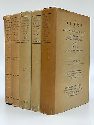 The Diary of a Country Parson 1758-1802. Edited by John Beresford.