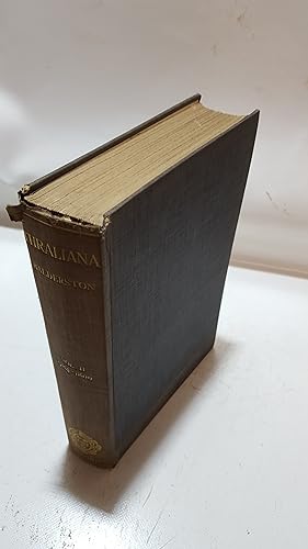 Seller image for Thraliana The Diary Of Mrs. Hester Lynch Thrale (Later Mrs Piozzo) 1776 - 1809 Volume II 1784 - 1809 for sale by Cambridge Rare Books