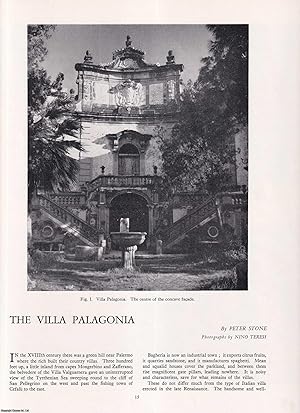 Seller image for The Villa Palagonia, Bagheria, Palermo, Sicily. An original article from Apollo, International Magazine of the Arts, 1959. for sale by Cosmo Books