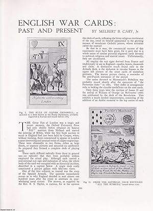 Immagine del venditore per English War (Playing) Cards: Past and Present. An original article from Apollo, International Magazine of the Arts, 1938. venduto da Cosmo Books