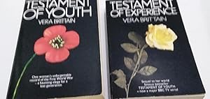 Seller image for Testament of Youth An Autobiographical Study of the Years 1900 - 1925 and Testament of Experience An Autobiographical Story of the years 1925 - 1950 - 2 books for sale by Your Book Soon