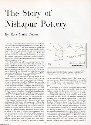 Seller image for The Story of Nishapur Pottery. An original article from Apollo, International Magazine of the Arts, 1963. for sale by Cosmo Books