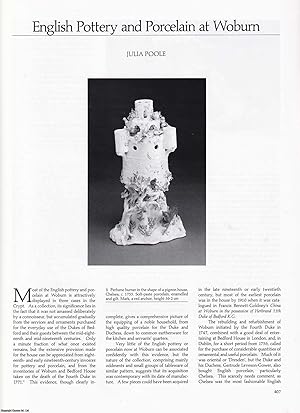 Seller image for English Pottery and Porcelain at Woburn Abbey. An original article from Apollo, International Magazine of the Arts, 1988. for sale by Cosmo Books