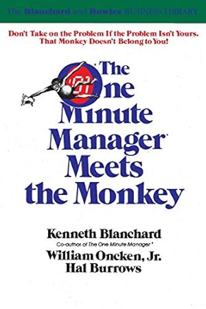 Bild des Verkufers fr The One Minute Manager Meets the Monkey zum Verkauf von ZBK Books