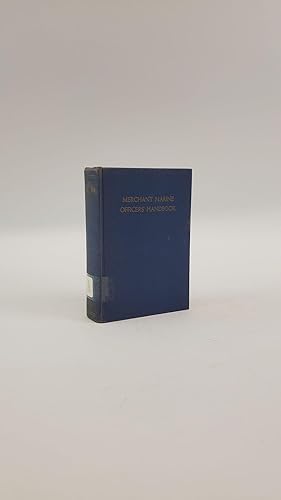 Bild des Verkufers fr MERCHANT MARINE OFFICERS' HANDBOOK zum Verkauf von Second Story Books, ABAA