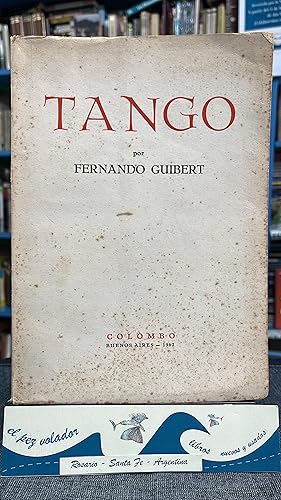 Immagine del venditore per Tango venduto da Librera El Pez Volador