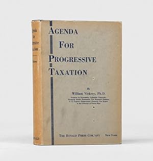 Image du vendeur pour Agenda for Progressive Taxation. mis en vente par Peter Harrington.  ABA/ ILAB.