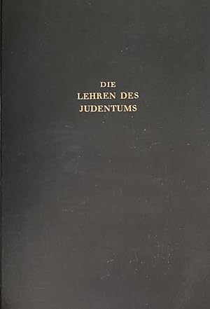 Immagine del venditore per Judentum und Umwelt (Die Lehren des Judentums nach den Quellen, Fnfter Teil) venduto da Antiquariaat Schot