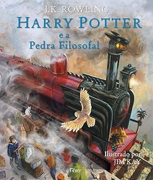 Imagen del vendedor de Harry Potter e a Pedra Filosofal - Edio Ilustrada: 1 (Capa dura) a la venta por Livraria Ing