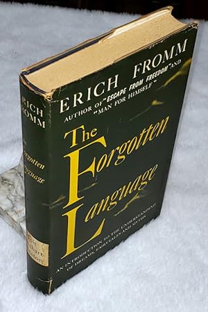 Seller image for The Forgotten Language: An Introduction to the Understanding of Dreams, Fairy Tales and Myths for sale by Lloyd Zimmer, Books and Maps