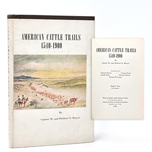 Seller image for American Cattle Trails 1540-1900 for sale by The Old Mill Bookshop