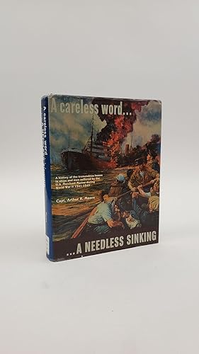 A CARELESS WORD.A NEEDLESS SINKING [INSCRIBED]