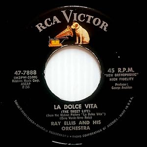 Immagine del venditore per La Dolce Vita / Parlame Di Me [7" 45 rpm Single] venduto da Kayleighbug Books, IOBA