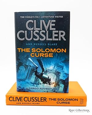 Imagen del vendedor de The Solomon Curse (#7 Fargo Adventures) - Double-Signed UK 1st Edition a la venta por Rare Collections