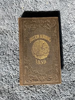 Imagen del vendedor de The Boston Almanac for the Year 1859 a la venta por Tiber Books