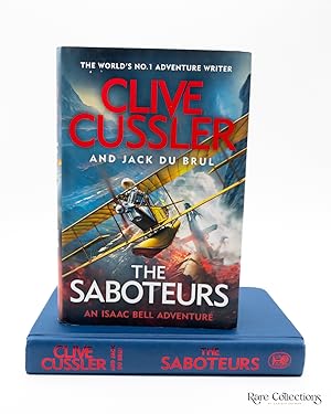 Seller image for The Saboteurs (An Isaac Bell Adventure #12) - Double-Signed UK 1st Edition for sale by Rare Collections