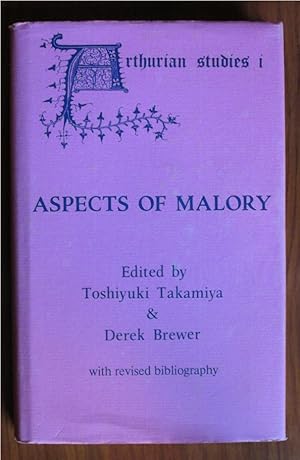 Seller image for Aspects of Malory: Arthurian Studies I for sale by C L Hawley (PBFA)