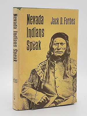 Bild des Verkufers fr Nevada Indians Speak. zum Verkauf von Zephyr Books
