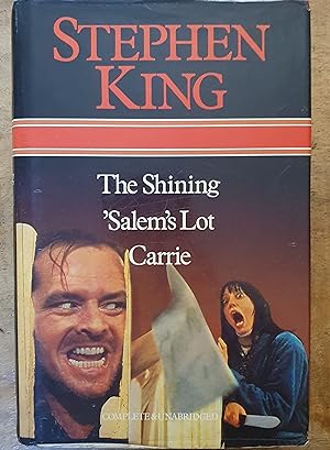 STEPHEN KING: The Shining, Salems Lot, Carrie