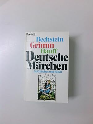 Imagen del vendedor de Deutsche Mrchen und Sagen (Knaur Taschenbcher. Romane, Erzhlungen) [265 Mrchen u. Sagen] a la venta por Antiquariat Buchhandel Daniel Viertel