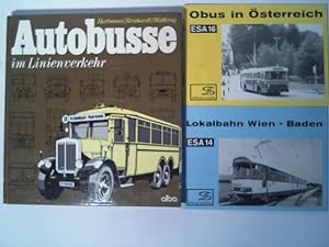 Seller image for Autobusse im Linienverkehr. Zusammen 1 Buch und 2 Hefte for sale by Celler Versandantiquariat