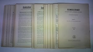 Image du vendeur pour Fachzeitschrift fr Funktechniker, 36. Jahrgang 1964, Heft Nr. 1 bis 24. Zusammen 24 Hefte mis en vente par Celler Versandantiquariat