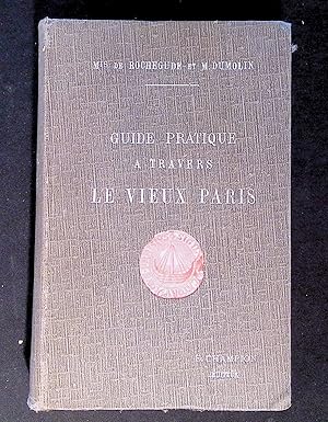 Imagen del vendedor de Guide pratique  travers le vieux Paris a la venta por LibrairieLaLettre2