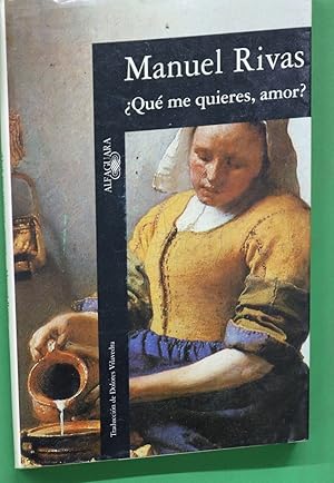 Imagen del vendedor de Qu me quieres, amor? a la venta por Librera Alonso Quijano