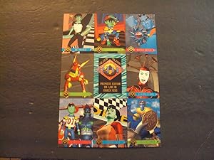 Fleer Ultra Reboot Cards 10" X 8" Promo Sheet 1995 Mainframe Joint Venture