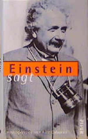 Bild des Verkufers fr Einstein sagt Zitate, Einflle, Gedanken zum Verkauf von Berliner Bchertisch eG