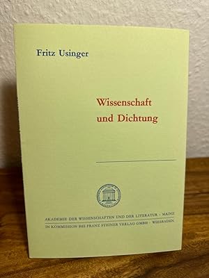 Seller image for Wissenschaft und Dichtung. Zum 25 jhrigen Bestehen der Akademie der Wissenschaften und der Literatur in Mainz. for sale by Antiquariat an der Nikolaikirche