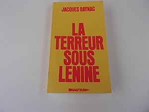 Seller image for LA TERREUR SOUS LENINE for sale by occasion de lire