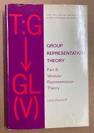 Seller image for Group Representation Theory. Part B. Modular Representation Theory. for sale by Plurabelle Books Ltd