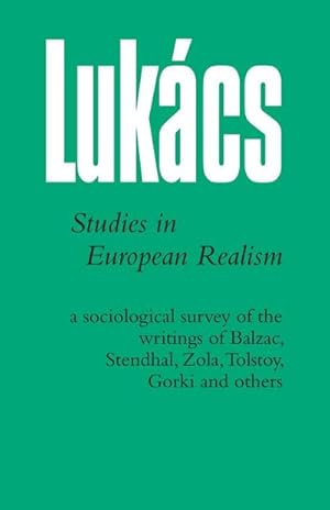 Seller image for Studies in European Realism for sale by AHA-BUCH GmbH