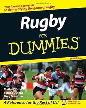 Seller image for Rugby For Dummies (US Edition) for sale by WeBuyBooks