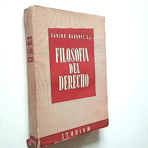 Imagen del vendedor de Filosofa del derecho a la venta por MAUTALOS LIBRERA