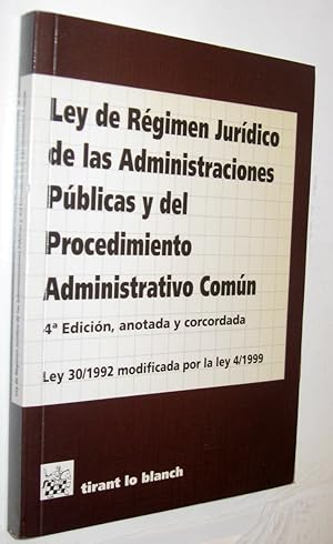 Image du vendeur pour (P1) LEY DE REGIMEN JURIDICO DE LAS ADMINISTRACIONES PUBLICAS mis en vente par UNIO11 IMPORT S.L.