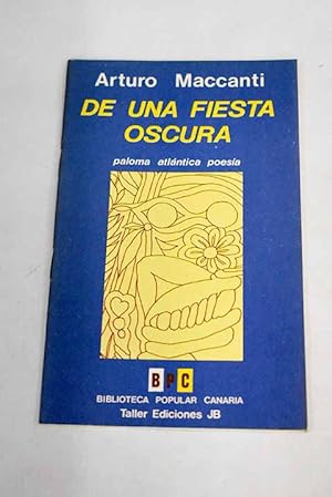 Seller image for De una fiesta oscura for sale by Alcan Libros