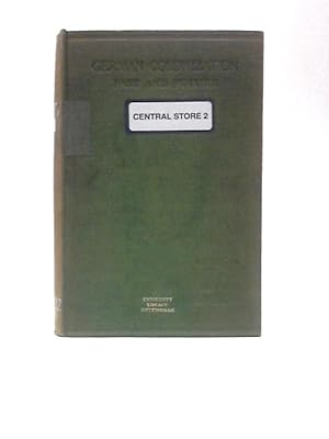 Immagine del venditore per German Colonization Past and Future: The Truth About the German Colonies. venduto da World of Rare Books
