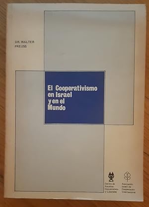 Image du vendeur pour Cooperativismo en Israel y en el Mundo mis en vente par Librera Pramo