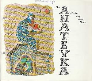 Seller image for Programmheft Stein / Bock ANATEVKA - DER FIEDLER AUF DEM DACH Premiere 4. Mai 1991 Spieljahr 1991 for sale by Programmhefte24 Schauspiel und Musiktheater der letzten 150 Jahre