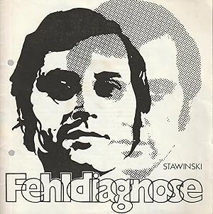 Seller image for Programmheft Jerzy Stefan Stawinski FEHLDIAGNOSE Premiere 23. Juni 1973 Spielzeit 1972 / 73 Nr.11 for sale by Programmhefte24 Schauspiel und Musiktheater der letzten 150 Jahre